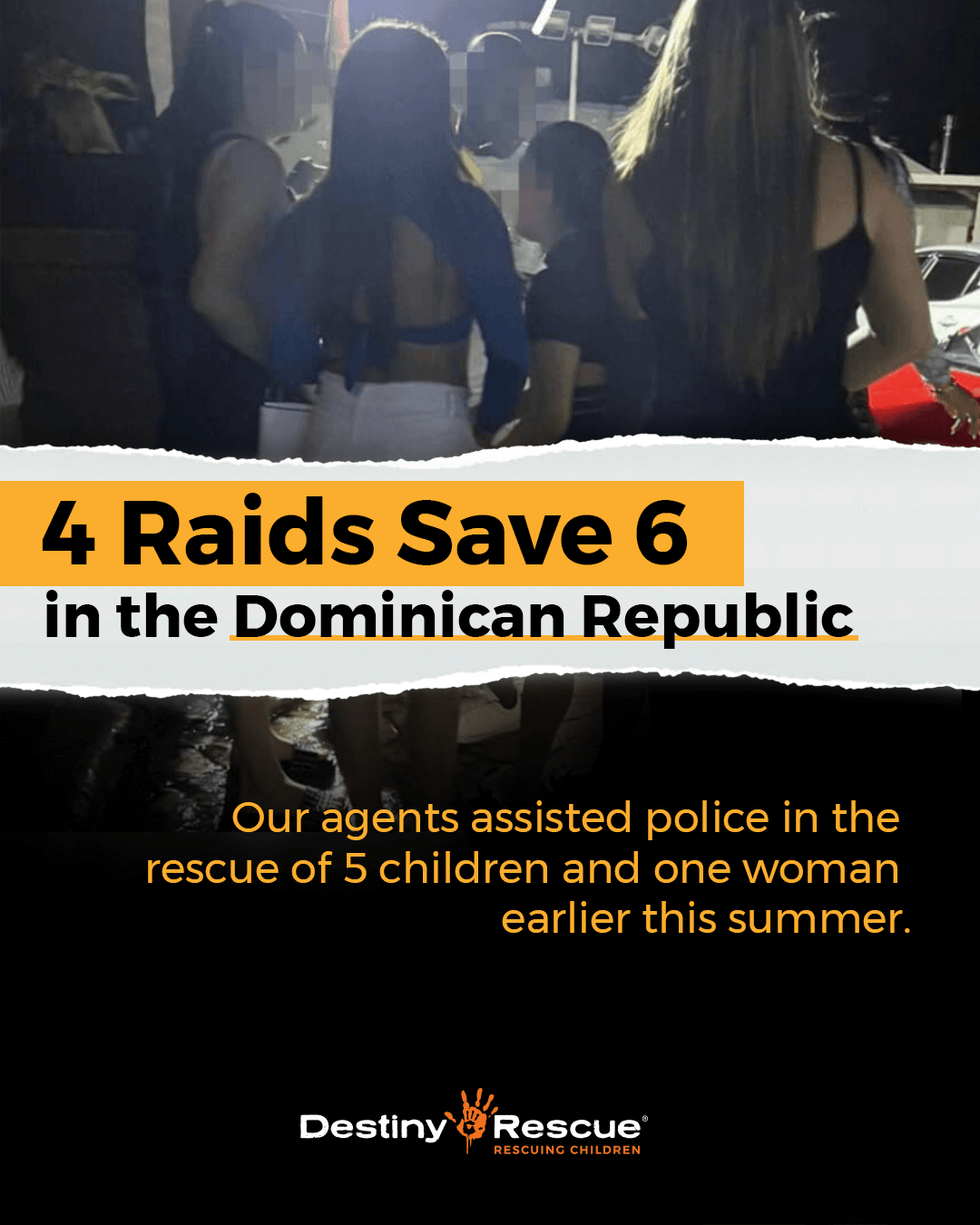 Four Raids Rescue Six in the Dominican Republic - Destiny Rescue AU ...